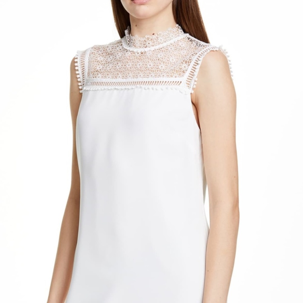 🌻NWT🌻Ted Baker London Carsey Crocheted Lace Yoke